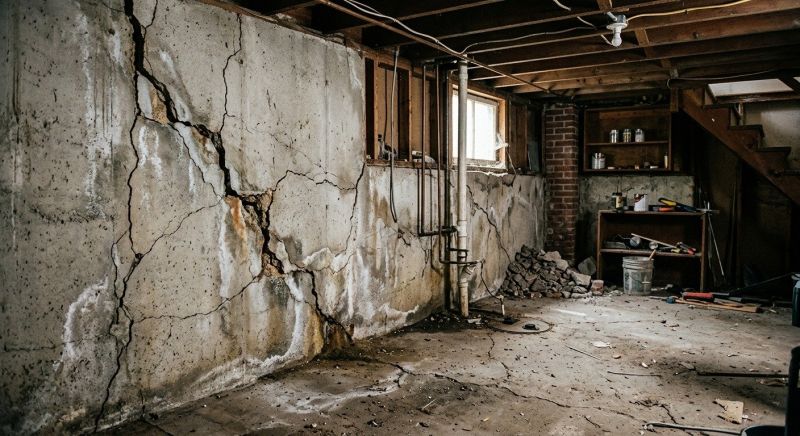 Basement Crack Repair in West Columbia, SC