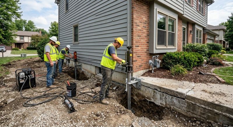 Basement Stabilization in West Columbia, SC