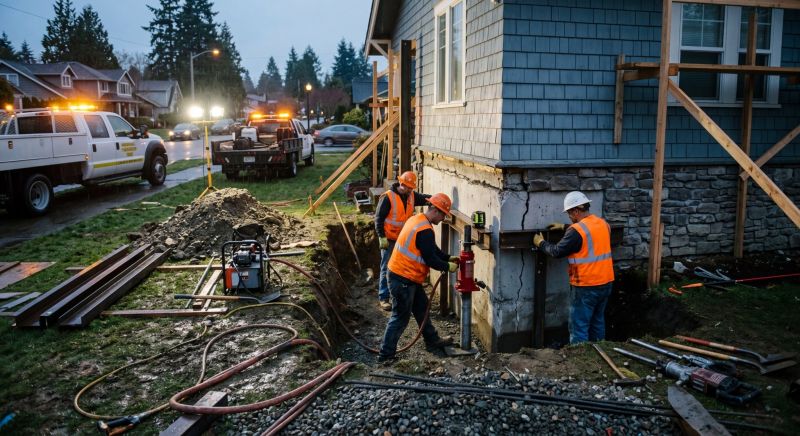 Building Foundation Repair in Blythewood, SC
