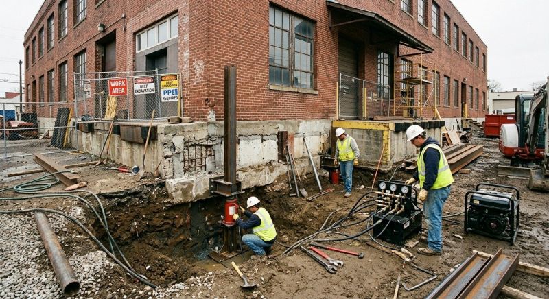 Building Foundation Repair in Lexington, SC