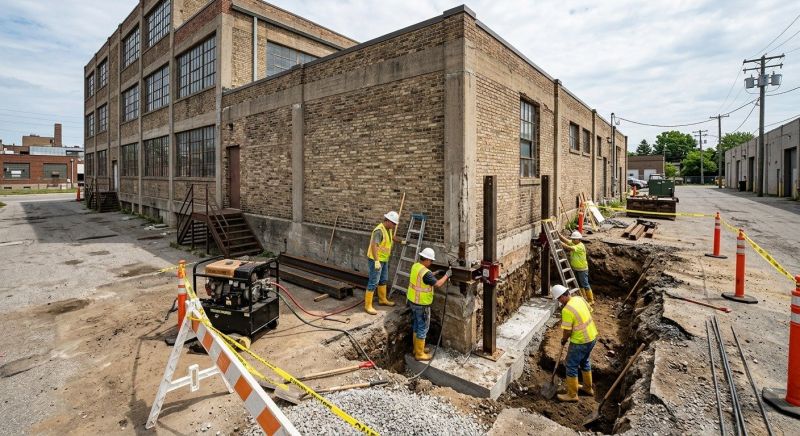 Commercial Foundation Repair in West Columbia, SC