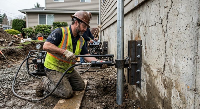 Concrete Foundation Leveling in Chapin, SC