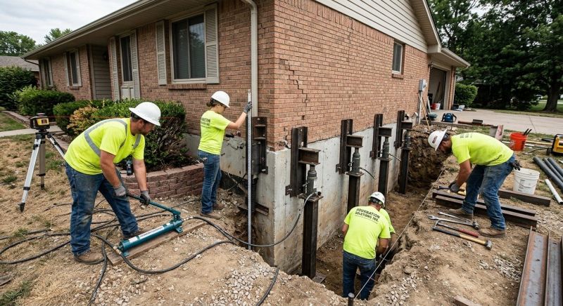Concrete Foundation Leveling in West Columbia, SC