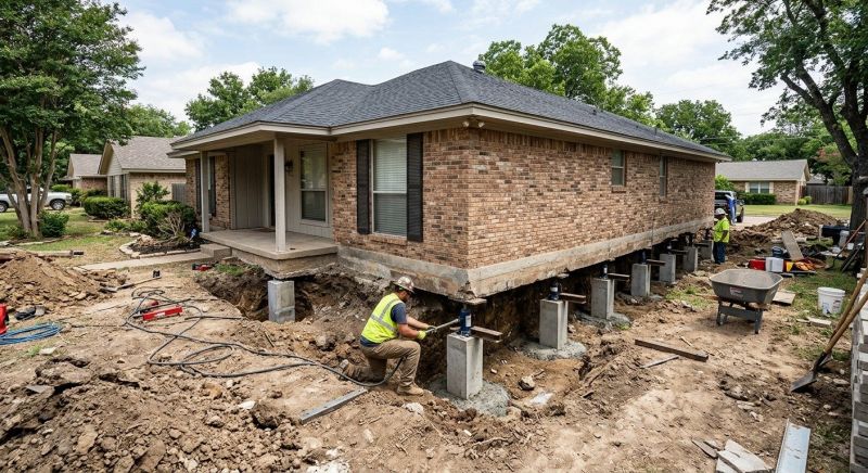 Concrete Foundation Leveling in West Columbia, SC