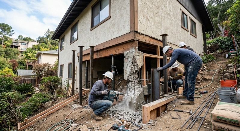 Concrete Foundation Repair in Lexington County, SC