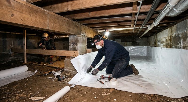 Crawl Space Leveling in West Columbia, SC