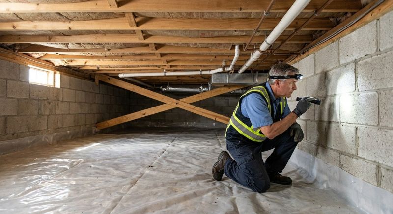 Crawl Space Leveling in West Columbia, SC
