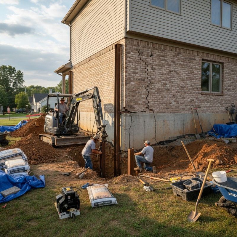 Crawlspace Structural Repair in West Columbia, SC