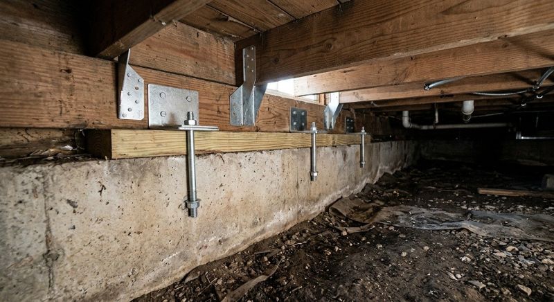 Crawlspace Structural Repair in West Columbia, SC