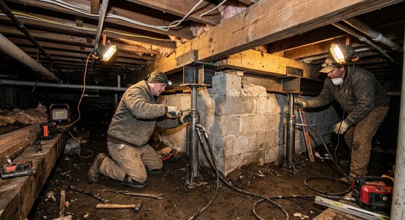 Emergency Foundation Repair in West Columbia, SC