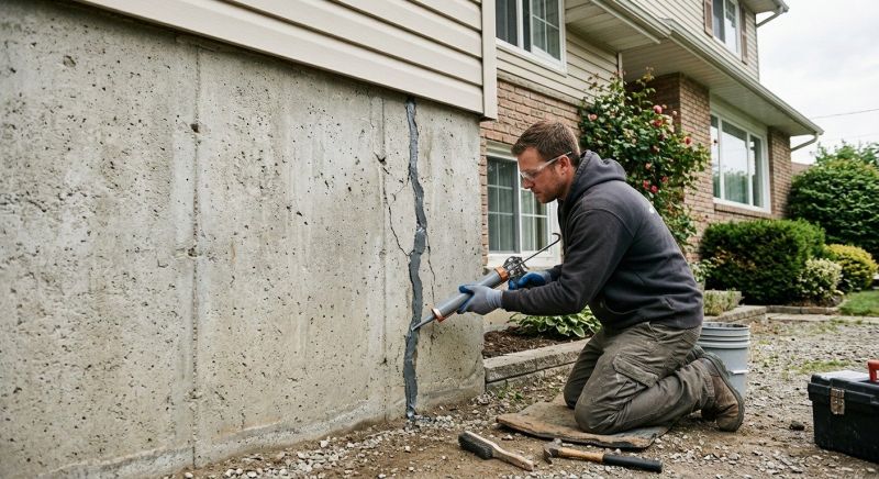 Foundation Crack Sealing in West Columbia, SC
