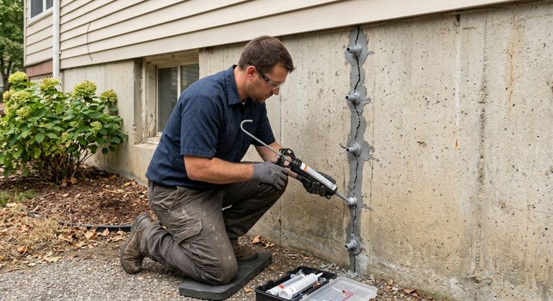 Foundation Crack Sealing in West Columbia, SC