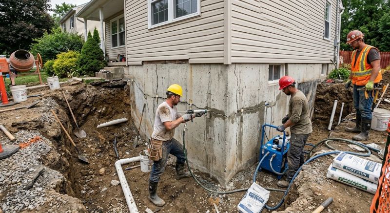 Foundation Cracks Repair in West Columbia, SC