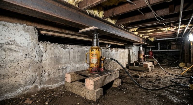 Foundation Jacking in Blythewood, SC