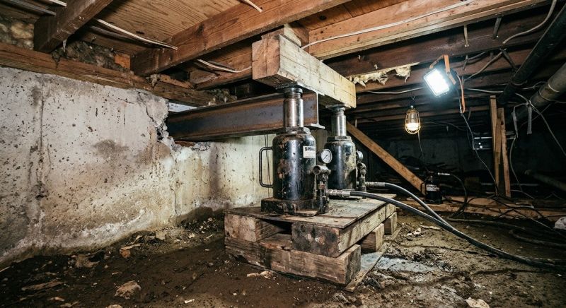 Foundation Jacking in Blythewood, SC