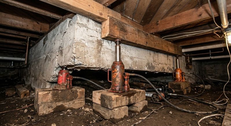 Foundation Jacking in Chapin, SC