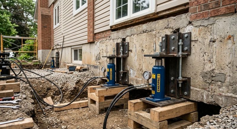 Foundation Jacking in Chapin, SC