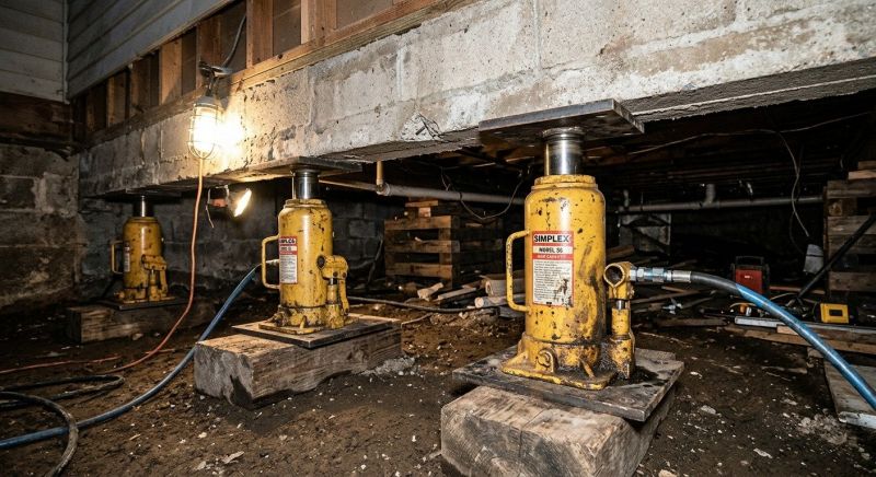 Foundation Jacking in Chapin, SC