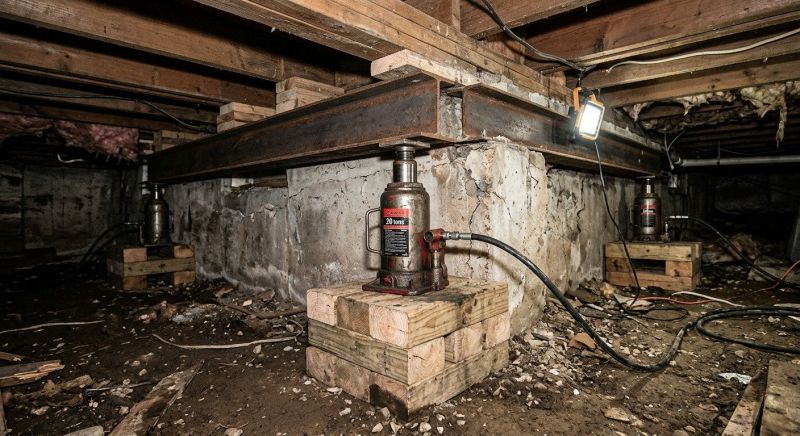 Foundation Jacking in Irmo, SC