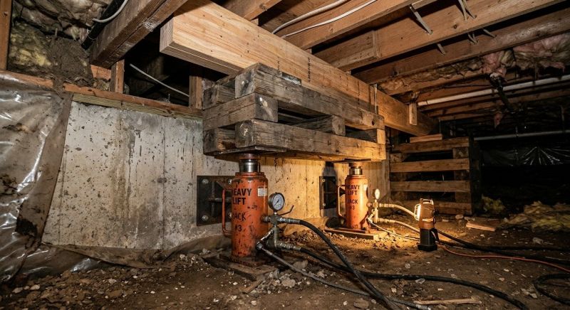 Foundation Jacking in Pelion, SC