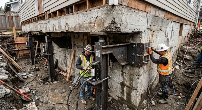 Foundation Lifting in Gilbert, SC
