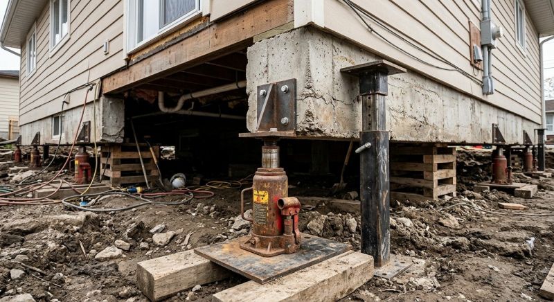 Foundation Lifting in Lexington, SC