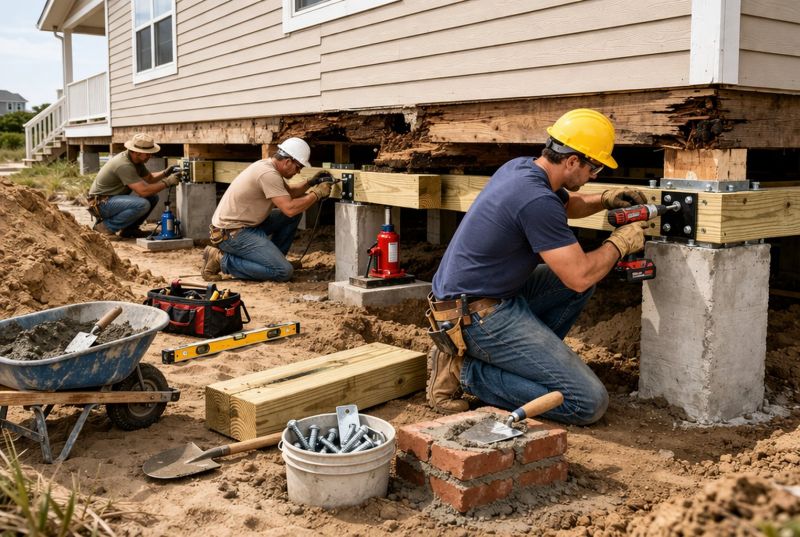 Foundation Raising in Columbia, SC