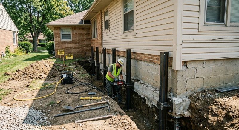 Foundation Renovation in West Columbia, SC