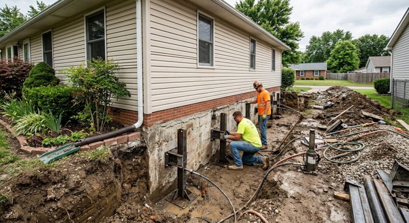 Foundation Stabilizing in Gilbert, SC