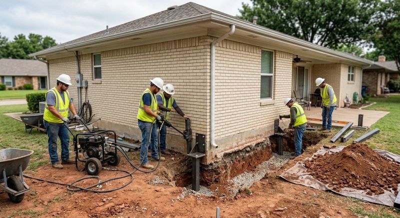 Foundation Stabilizing in Lexington County, SC