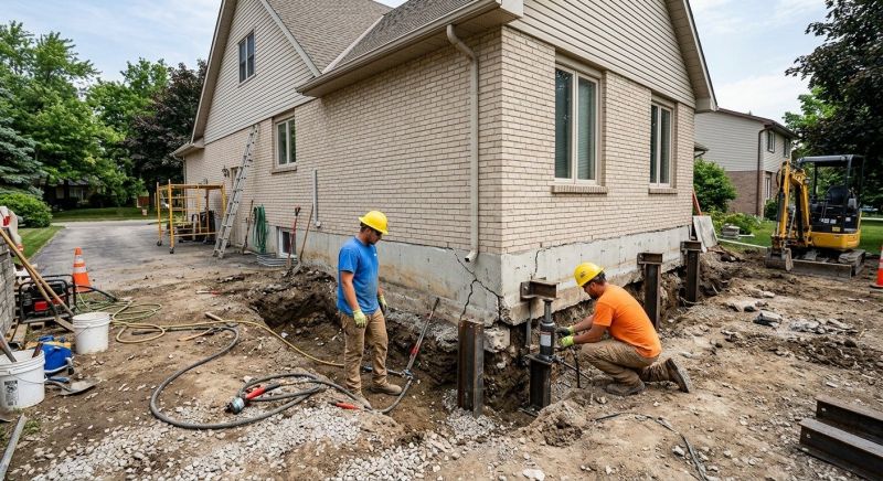 Helical Piers Installation in West Columbia, SC