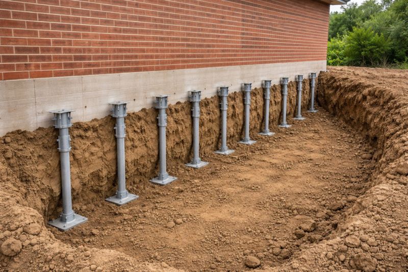 Helical Pile Installation in West Columbia, SC