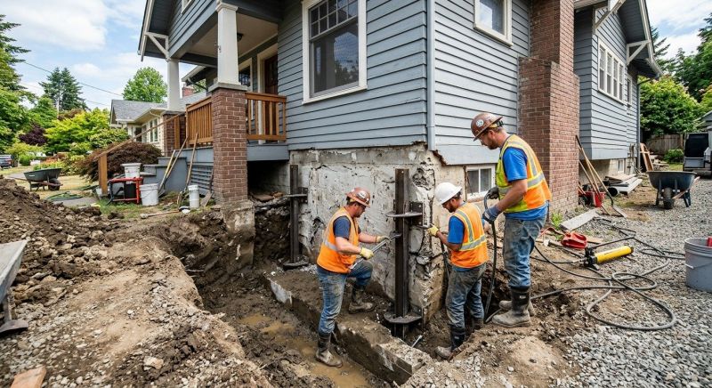 House Foundation Repair in Elgin, SC