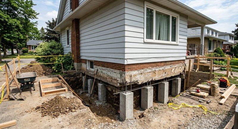 House Underpinning in West Columbia, SC