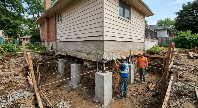 House Underpinning in West Columbia, SC