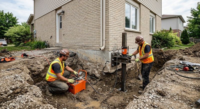 Sinking Foundation Lifting in West Columbia, SC