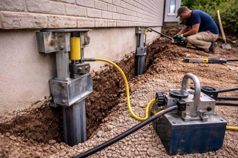 Sinking Foundation Repair in Chapin, SC