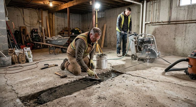Slab Foundation Repair in West Columbia, SC