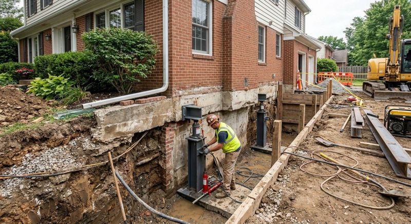 Underpinning Repair in West Columbia, SC