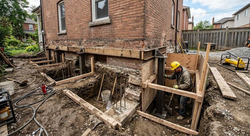 Underpinning Repair in West Columbia, SC